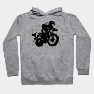 Monkey on the motorbike Hoodie